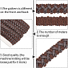 Imitation Leather Braided Lace Ribbon WL-WH0003-02-4