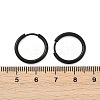 202 Stainless Steel Huggie Hoop Earrings EJEW-F111A-19mm-EB-5