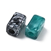Tow Tone Acrylic Beads OACR-C040-04-2