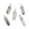 Natural Peace Jade Pointed Pendants G-M378-01P-A14-1