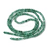 Natural Fuchsite Beads Strands G-C009-A27-01-3