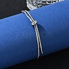 Tarnish Resistant Adjustable 304 Stainless Steel Slider Bracelet/Bolo Bracelets Making BJEW-F412-04P-5