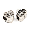 Tibetan Style Alloy European Beadss TIBE-P001-62AS-2