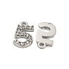 304 Stainless Steel Pendants STAS-L080-002P-05-2