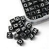 100Pcs Opaque Acrylic Beads SACR-YW0001-55-2
