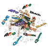 DIY Word Style Earring Making Kits DIY-TA0008-61-3