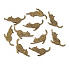 Alloy Kitten Cabochons LS-PALLOY-WH0072-73E-AB-3