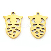 PVD Vacuum Plating 304 Stainless Steel Pendants STAS-N092-27G-2