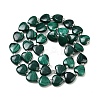 Natural Malachite Beads Strands G-L630-B01-10x10mm-3