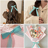 1Roll Solid Color Organza Ribbons ORIB-CY0001-02O-4
