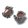 Synthetic Goldstone Pendants G-H083-01AS-02-2