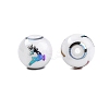 Christmas Opaque Glass Beads EGLA-R113-03D-2