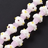 Mushroom Handmade Lampwork Beads Strands LAMP-G150-03A-02-2