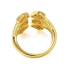 Brass with Cubic Zirconia Rings RJEW-B057-04G-04-3