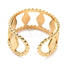 Ion Plating(IP) 304 Stainless Steel Finger Rings RJEW-L102-13G-4