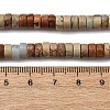 Natural Shoushan Stone Beads Strands G-L624-I10-3x6mm-5