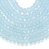 Natural Malaysia Jade Beads Strands G-B165-G01-5x8mm-07-3