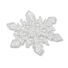 Christmas Themed Acrylic Big Pendants OACR-L018-13B-2