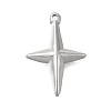 Anti-Tarnish 304 Stainless Steel Charms STAS-D192-07P-1