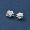 Brass Micro Pave Cubic Zirconia Beads KK-S336-08S-C-2