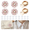 Alloy Cufflinks & 4-Hole Plastic Buttons HJEW-NB00246-1