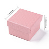 Square Cardboard Ring Boxes LS-X1-CBOX-S020-02-4
