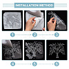 Tree of Life Glass Hotfix Rhinestone DIY-WH0419-59-4