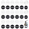40Pcs 2 Colors Acrylic Card Holder Stand FIND-GA0006-76A-1
