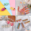 116Pcs 16 Colors Transparent Resin Cabochons RESI-TA0001-23-8