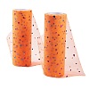 Heart Glitter Sequin Deco Mesh Ribbons OCOR-BC0007-09-1