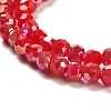 Opaque Glass Beads Stands EGLA-A035-P4mm-B16-3