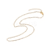 304 Stainless Steel Paperclip Chains Necklace for Women NJEW-JN03897-1