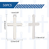 50Pcs 201 Stainless Steel Pendants STAS-UN0045-37P-3