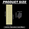 Trapezoid Acrylic Duble Sided Stickers DIY-WH0678-62B-2
