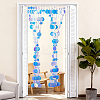 20Pcs PVC Sequin Round Beaded Curtain AJEW-CN0006-55D-6