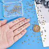 160Pcs 2 Colors 304 Stainless Steel Bead Caps STAS-UN0061-26-4