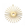 Brass Pendants KK-K378-81G-1