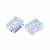 Transparent Acrylic Beads ACRC-S039-11A-3