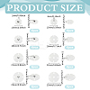 24 Pairs 4 Styles Zinc Alloy Snap Buttons FIND-FG0004-96P-2