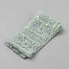 Polyester Flower Lace Ribbons with Paillettes OCOR-WH20048-04A-1