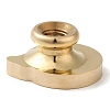 Geometric Leaf Frame Brass Stamp Heads LS-AJEW-H149-03G-03-3