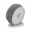 304 Stainless Steel Cable Chains CHS-A006-02B-P-4
