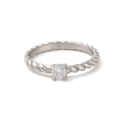 304 Stainless Steel Finger Ring RJEW-C071-08P-1