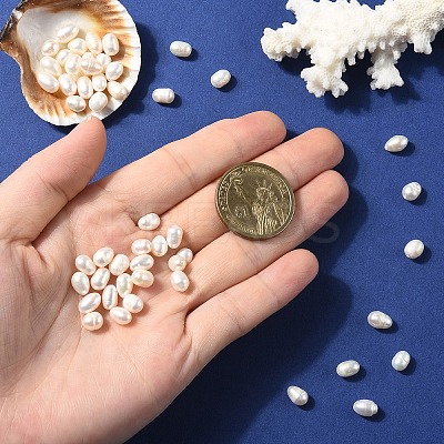 10Pcs Natural Cultured Freshwater Pearl Beads PEAR-YW0001-41-1