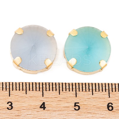 Round Shaped Sew on Rhinestone GLAA-K069-03B-G-1