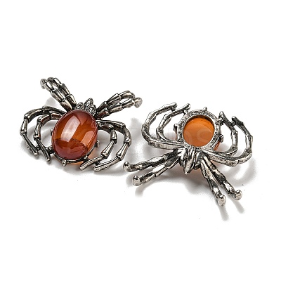 Dyed & Heated Natural Carnelian Pendants G-G147-05AS-06-1