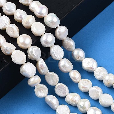 Natural Cultured Freshwater Pearl Beads Strands PEAR-N014-08D-1