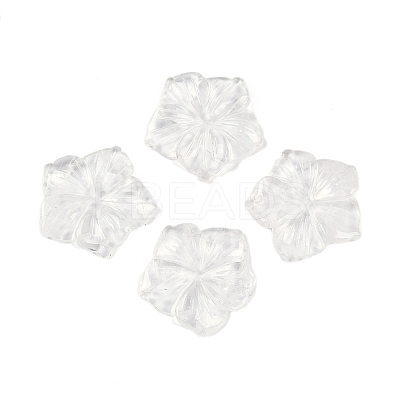 Natural Quartz Crystal Carved Pendants G-B097-01A-15-1