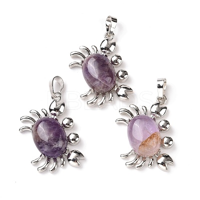 Natural & Synthetic Gemstone Pendants G-D469-01P-1
