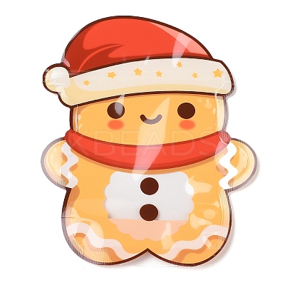 Christmas Theme Plastic Resealable Bags ABAG-Q053-06A-1